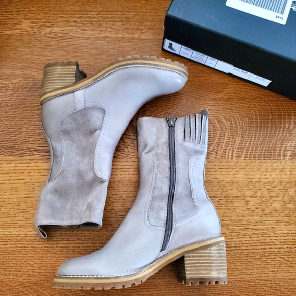 Silent D Brink Heeled Boots - taupe - Picture 4 of 10